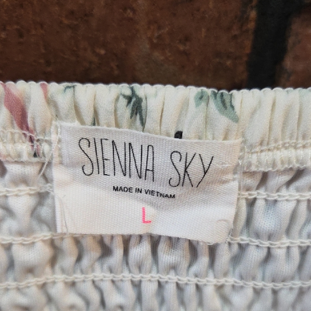 Sienna Sky Floral Camisole with Tie Front - Picture 2 of 4